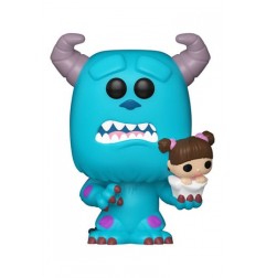 Monsters, Inc. Figuras Bitty POP! Vinyl Sulley with Bo 2,5 cm