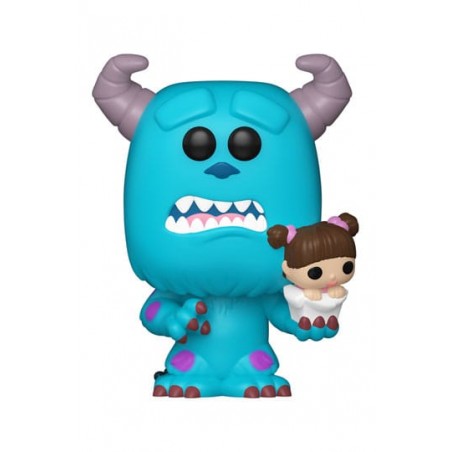 Monsters, Inc. Figuras Bitty POP! Vinyl Sulley with Bo 2,5 cm