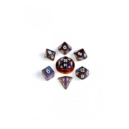 FanRoll Mini Dice Set Stardust Galaxy (7)