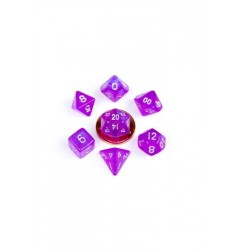 FanRoll Mini Pack de Dados Stardust Purple (7)