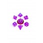 FanRoll Mini Pack de Dados Stardust Purple (7) FanRoll Mini Pack de Dados Stardust Purple (7)