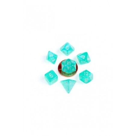 FanRoll Mini Pack de Dados Stardust Turquoise (7)