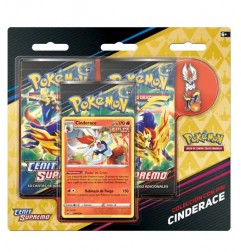 [ESPAÑOL] Pokémon TCG: 3-Pack Blister Cenit Supremo Colección con Pin