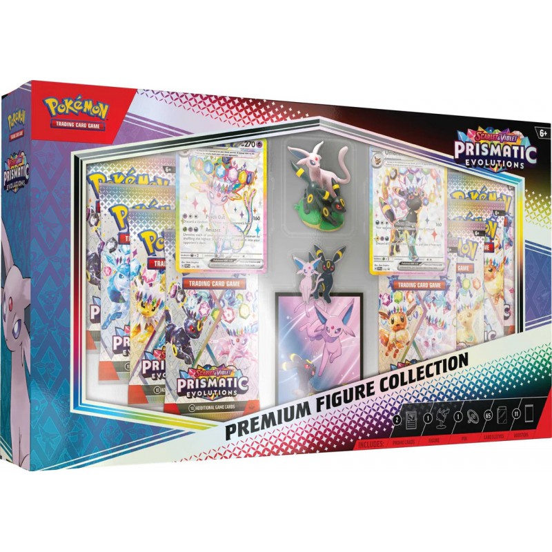 [ENGLISH] Pokémon TCG: Scarlet & Violet 8.5 Prismatic Evolutions - Premium Figure Collection