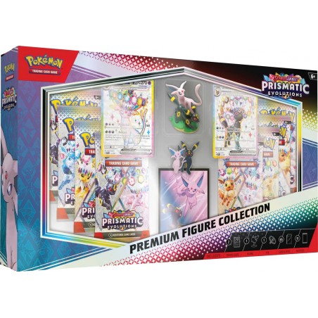 [ENGLISH] Pokémon TCG: Scarlet & Violet 8.5 Prismatic Evolutions - Premium Figure Collection