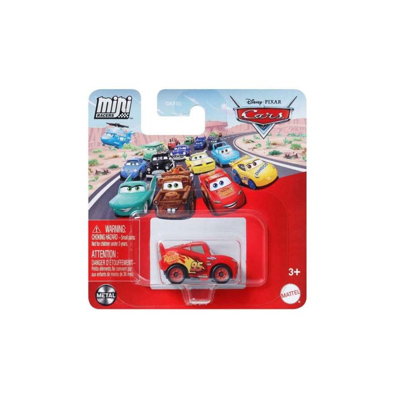Rayo McQueen Mini Racers Disney Pixar Cars