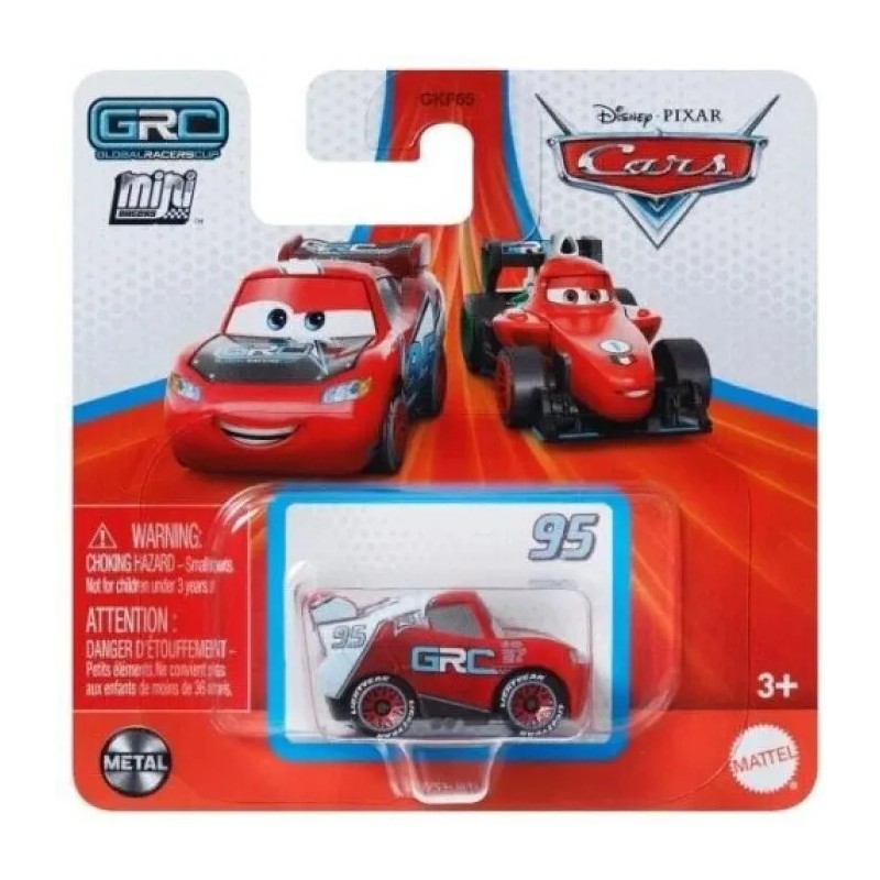 Rayo McQueen GRC Mini Racers Disney Pixar Cars