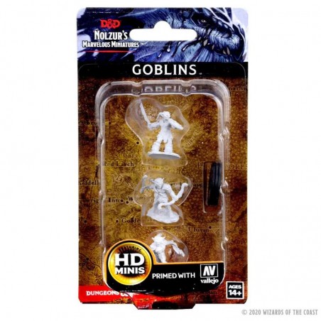 Dungeons & Dragons Nolzur’s Marvelous Miniatures Unpainted: Goblins