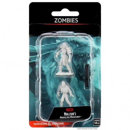 Dungeons & Dragons Nolzur’s Marvelous Miniatures Unpainted: Zombies
