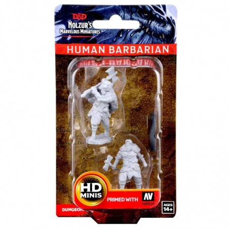 Dungeons & Dragons Nolzur’s Marvelous Miniatures Unpainted: Bárbaro