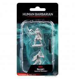 Dungeons & Dragons Nolzur’s Marvelous Miniatures Unpainted: Female barbarian