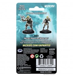 Dungeons & Dragons Nolzur’s Marvelous Miniatures Unpainted: Female barbarian