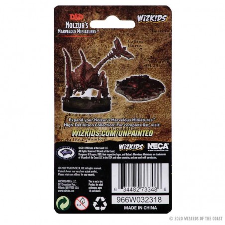 Dungeons & Dragons Nolzur’s Marvelous Miniatures Unpainted: Rust Monster