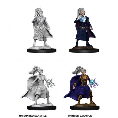 Dungeons & Dragons Nolzur’s Marvelous Miniatures Unpainted: Female Human Sorcerer