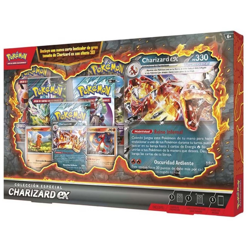 [ESPAÑOL] Pokémon TCG: Charizard ex Special Collection