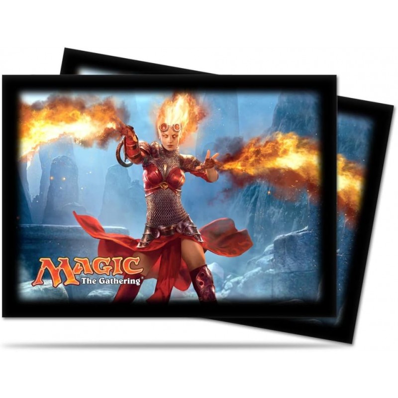 Ultra Pro Standard Deck Protector - Chandra, Magic 2014 (80 Sleeves)