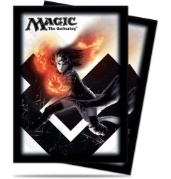 Ultra Pro Standard Deck Protector - Chandra, Magic 2015 (80 Sleeves)