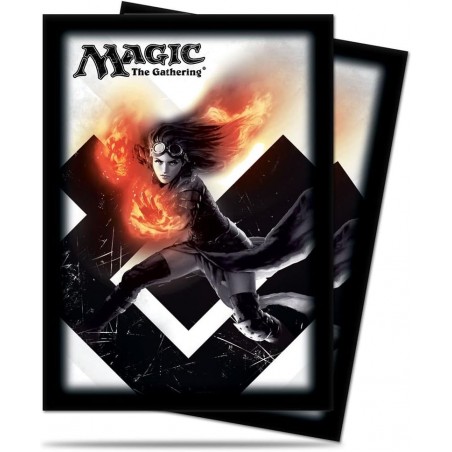 Ultra Pro Standard Deck Protector - Chandra, Magic 2015 (80 Sleeves)