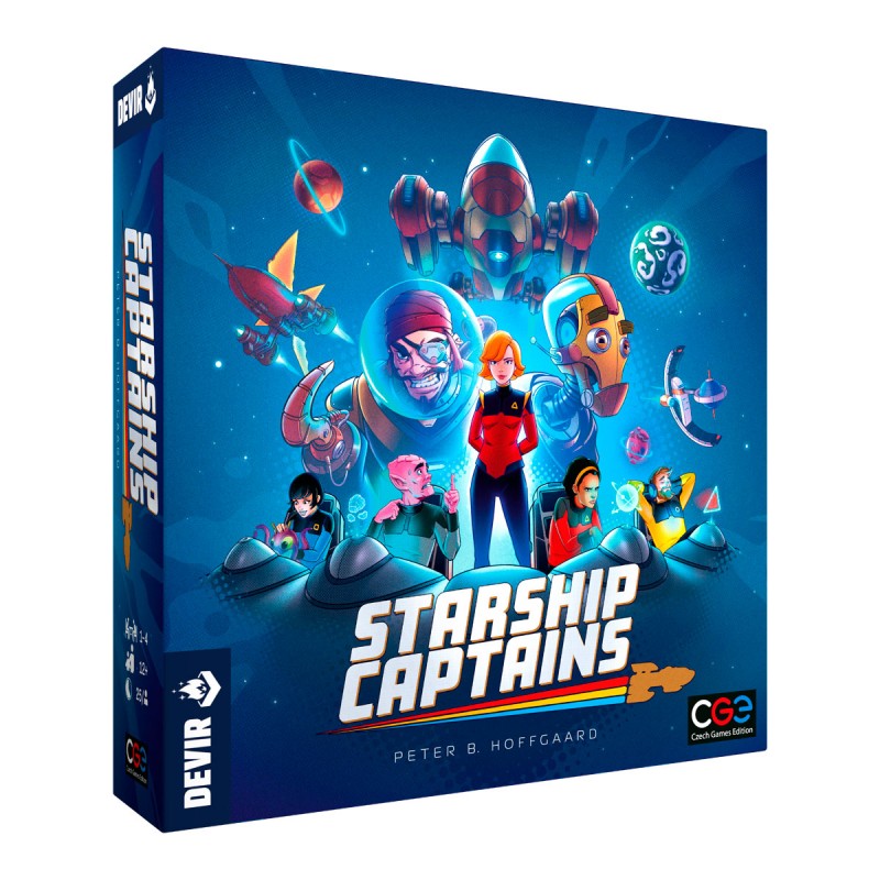 Devir Starship Captains - Juego de Mesa Devir Starship Captains - Juego de Mesa
