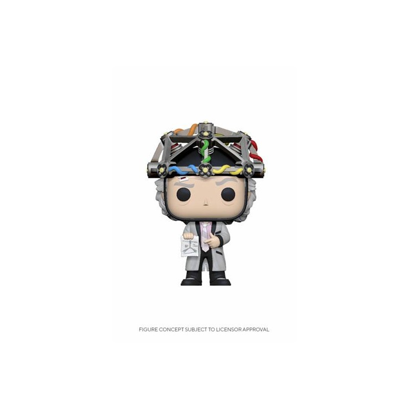 Regreso al Futuro POP! Vinyl Figura Doc w/Helmet 9 cm