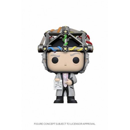 Regreso al Futuro POP! Vinyl Figura Doc w/Helmet 9 cm