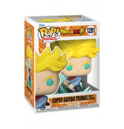 Dragon Ball Super Figura POP! Animation Vinyl SS Trunks w/ Sword 9 cm