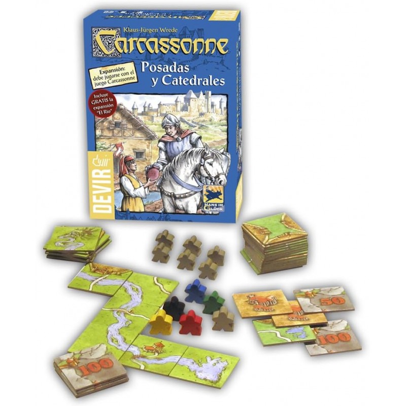 [SPANISH] Carcassonne: Posadas y Catedrales EXP1