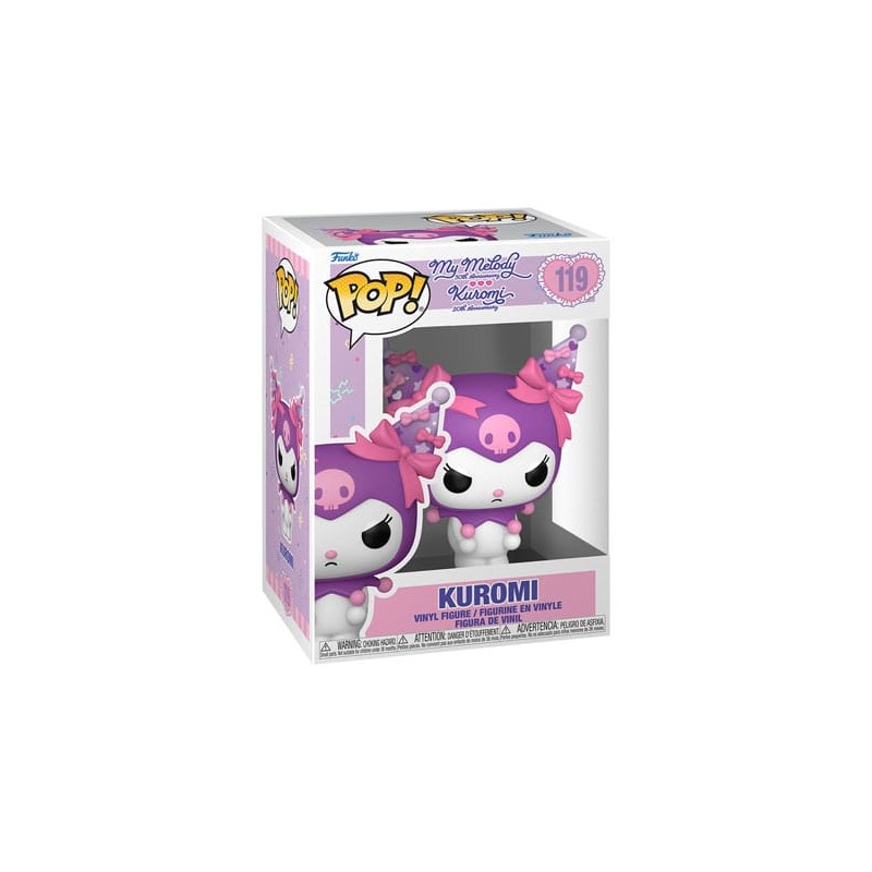 Sanrio Figura POP! Animation Vinyl K/MM- Kuromi Grumpy 9 cm
