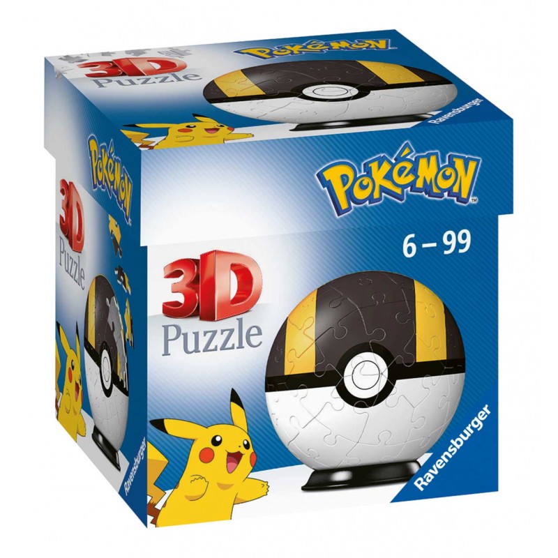 Pokémon Puzzle Ball 3D Hyperball 55 Piezas Pokémon Puzzle Ball 3D Hyperball 55 Piezas