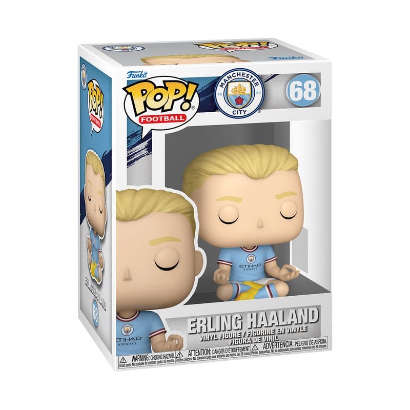 EFL POP! Football Vinyl Figura Manchester City - Erling Haaland 9 cm