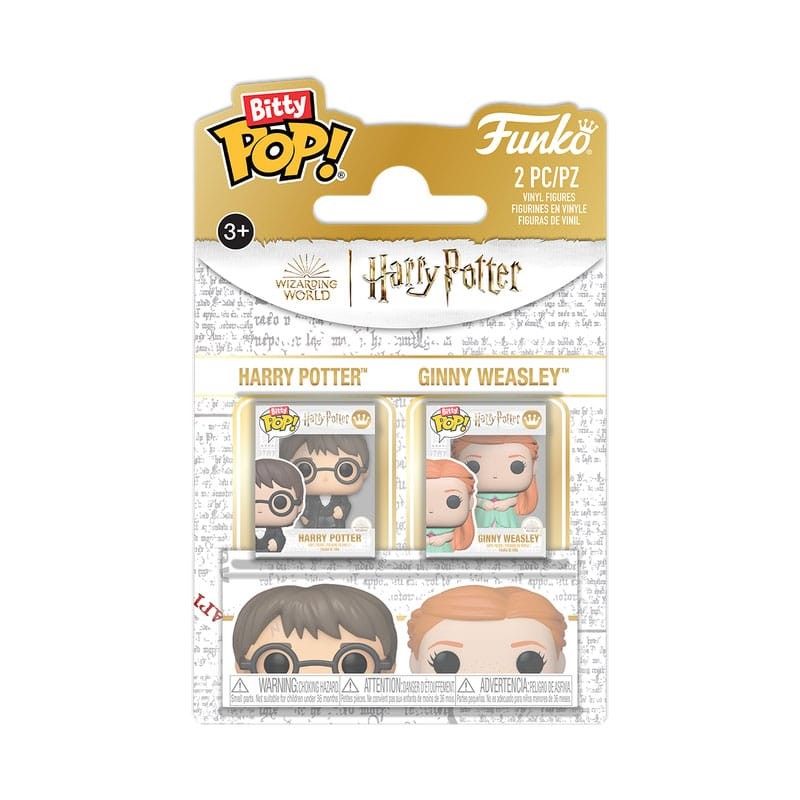 Harry Potter Pack de 2 Figuras Bitty POP! Vinyl Harry & Ginny 2,5 cm