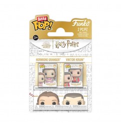 Harry Potter Pack de 2 Figuras Bitty POP! Vinyl Hermione & Krum 2,5 cm
