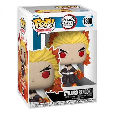 Demon Slayer Figura POP! Animation Vinyl Rengoku 9 cm