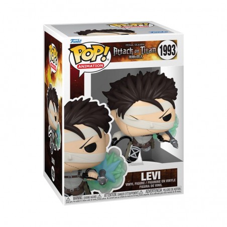 Attack on Titan Figura POP! Animation Vinyl Levi (SP-1) 9 cm