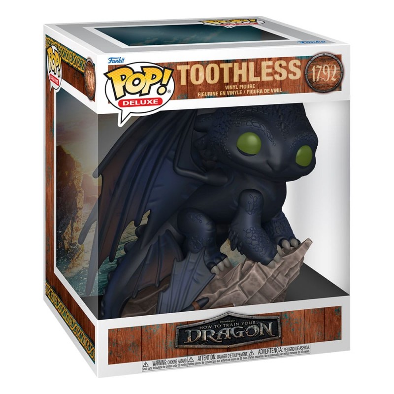 Cómo entrenar a tu dragón LAM POP! Deluxe Vinyl Figura Toothless 16 cm