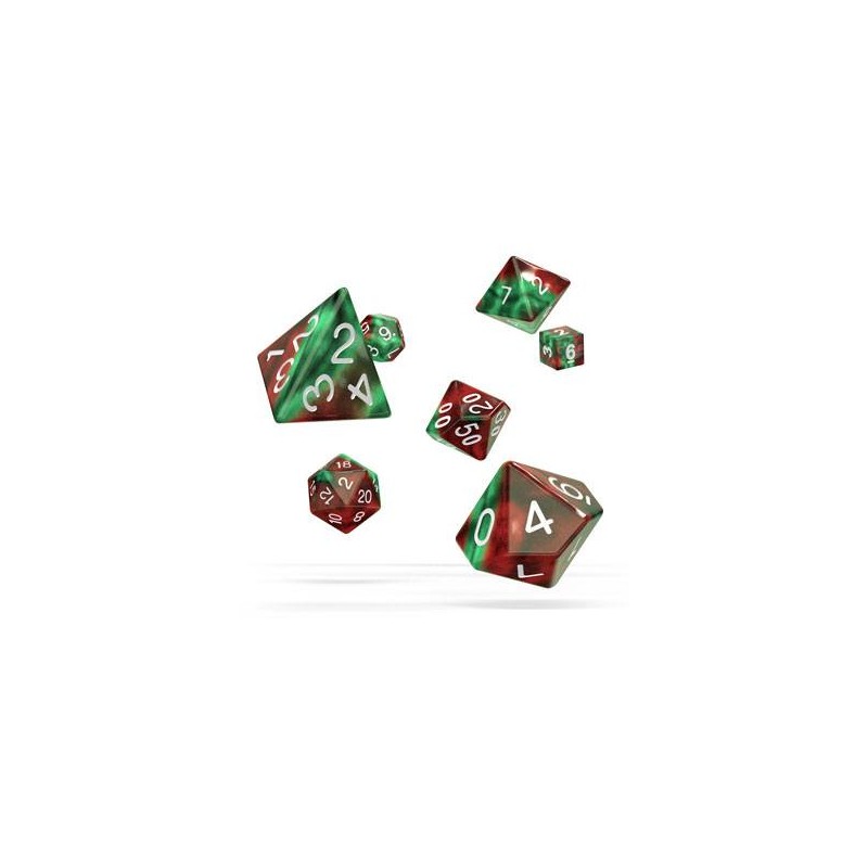 Oakie Doakie Dice Dados RPG-Set Gemidice - Bloody Jungle (7) Oakie Doakie Dice Dados RPG-Set Gemidice - Bloody Jungle (7)