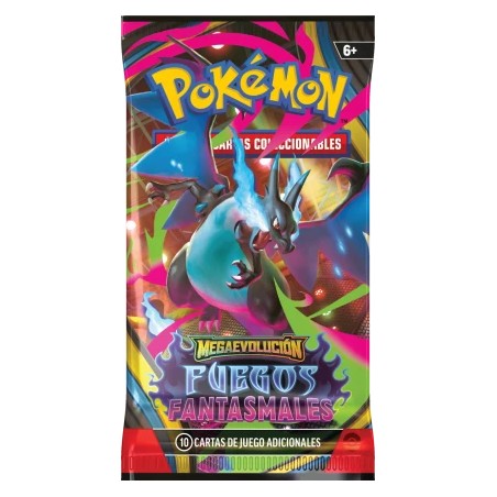 [ESPAÑOL] Pokémon TCG Megaevolución: Fuegos Fantasmales Sobre