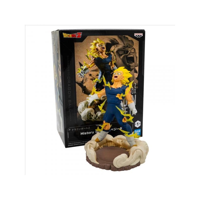 Figura Banpresto Dragon Ball Z History Majin Vegeta 14cm