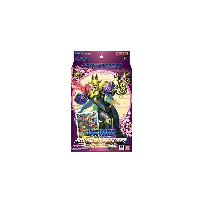 [PREVENTA][INGLÉS] Digimon Card Game ST-22 Advanced Deck Amethyst Mandala