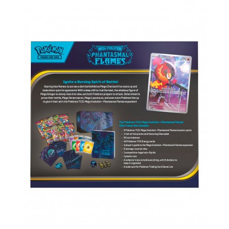 [INGLÉS] Pokémon TCG: Mega Evolution—Phantasmal Flames Elite Trainer Box