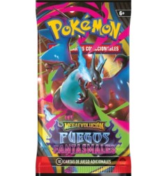 [ESPAÑOL] Pokémon TCG Megaevolución: Fuegos Fantasmales Caja de Sobres (18)
