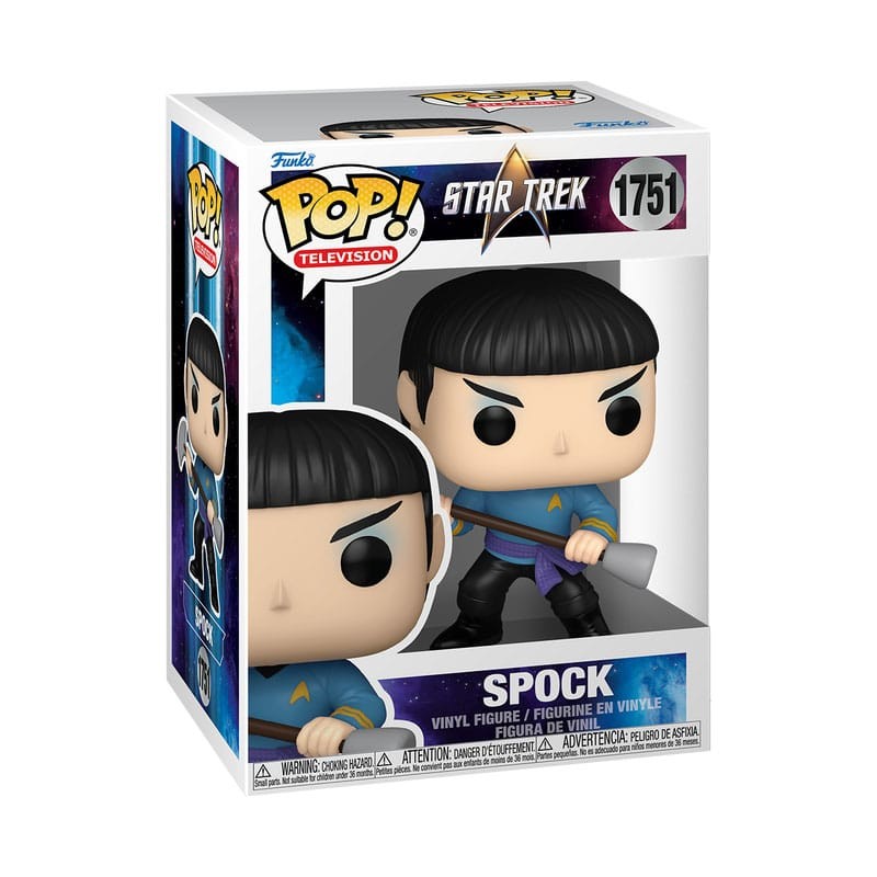 Star Trek Figura POP!&Buddy TV Vinyl Spock w/WPN 9 cm