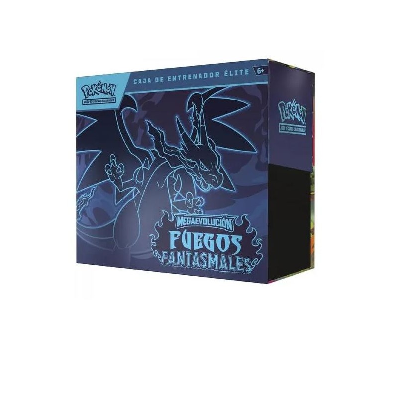 [ESPAÑOL] Pokémon TCG: Megaevolución—Fuegos Fantasmales Caja de entrenador de élite x2