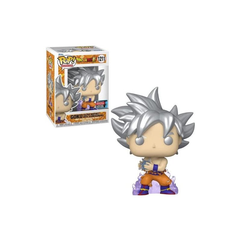 Dragon Ball Super POP! Animation Goku (Ultra Instinct with Kamehameha) Funko Exclusive 2022 Fall Convention Limited Edition