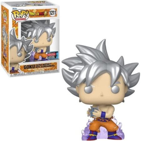 Dragon Ball Super POP! Animation Goku (Ultra Instinct with Kamehameha) Funko Exclusive 2022 Fall Convention Limited Edition