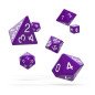 Oakie Doakie Dice Dados RPG-Set Solid - Púrpura (7)