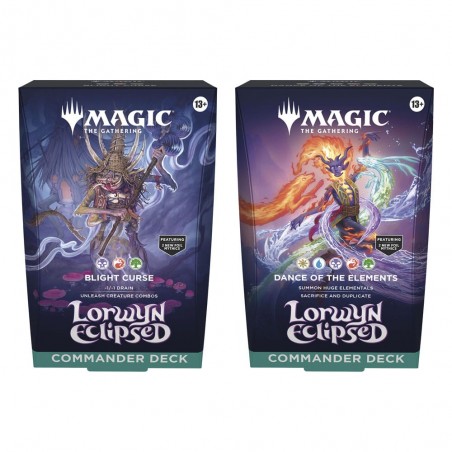 [PREORDER][ENGLISH] Magic the Gathering Lorwyn eclipsed Commander Decks Box (4)