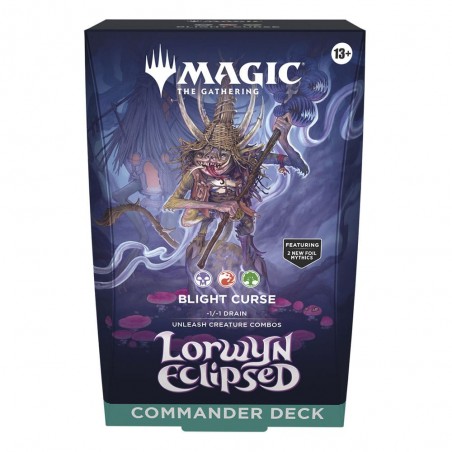 [PREORDER][ENGLISH] Magic the Gathering Lorwyn eclipsed Commander Deck: Blight Curse