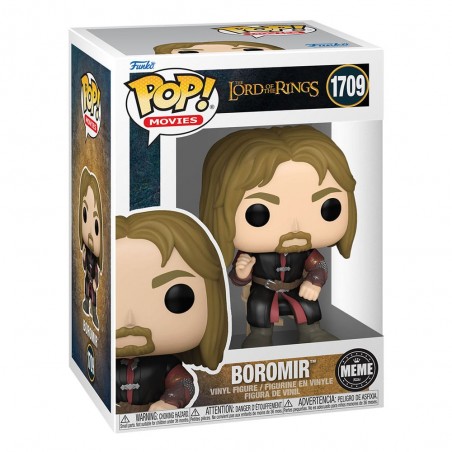 El Señor de los Anillos POP! Movies Vinyl Figura Boromir (Meme) 9 cm