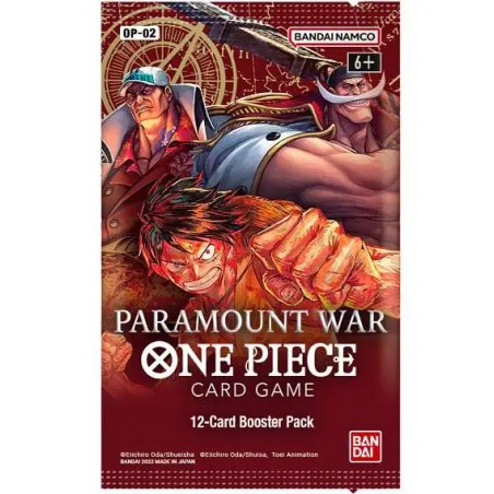 [ENGLISH] One Piece Card Game OP-02 Paramount War Booster
